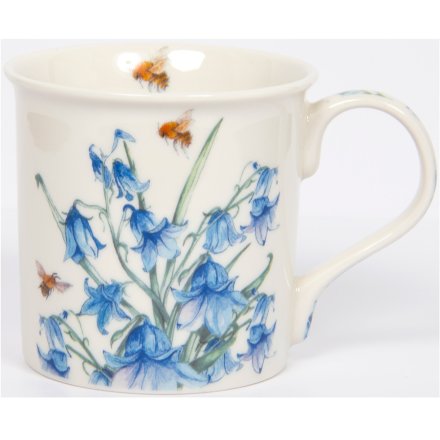 Bluebells and Bees Botanical Mug