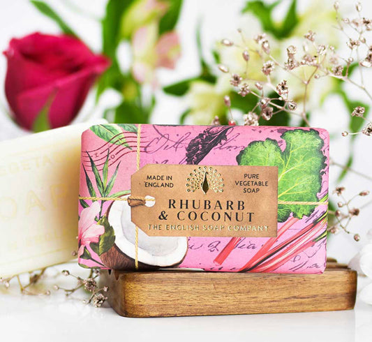 Rhubarb and Coconut Soap