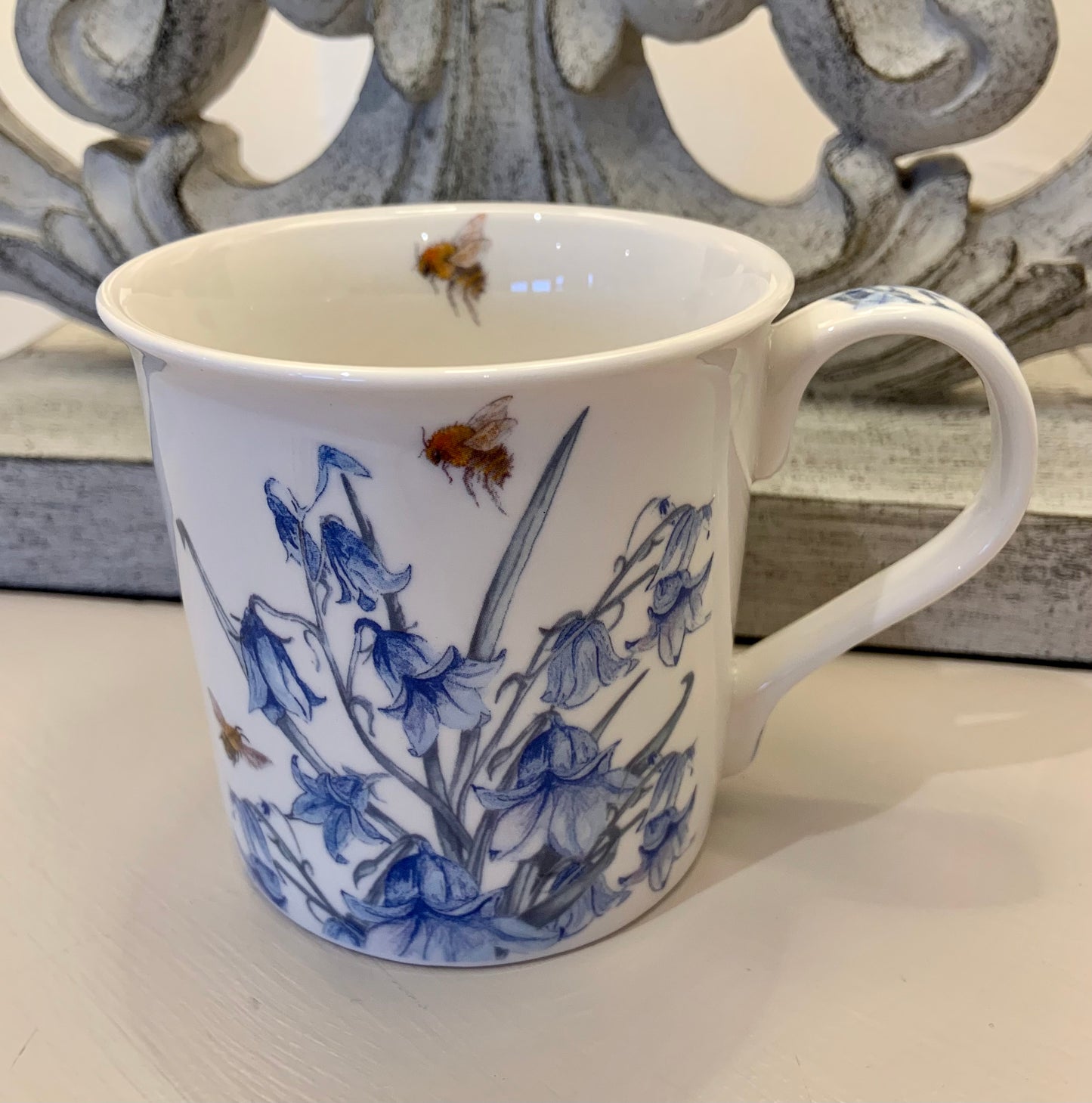 Bluebells and Bees Botanical Mug