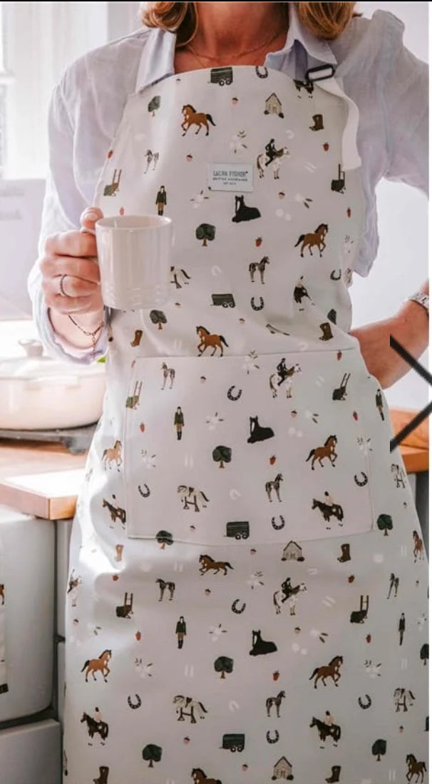 Horse design apron